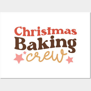 Christmas Baking Crew holiday design Posters and Art